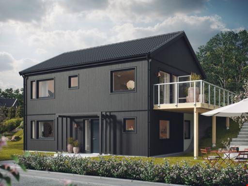 Lidmossevägen 16 Tomt 1 - Lidmossevägen 16